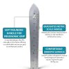 German Stainless Steel Scalpel Handle by Medikrebs with Ruler Markings-2