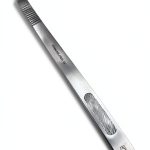 Scalpel Handle #3L Long Stainless Steel with Slight Bent WSI-0