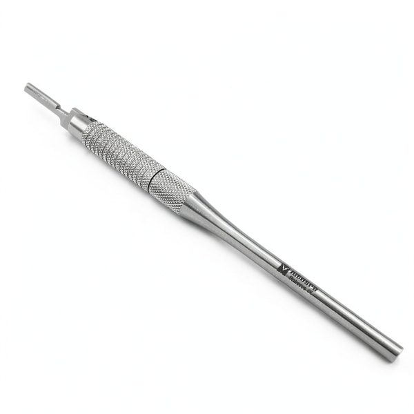 MedsPo Adjustable Scalpel Handle #3 Dental Surgical Stainless Steel-1