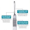German Stainless Steel Scalpel Handle by Medikrebs with Ruler Markings-1