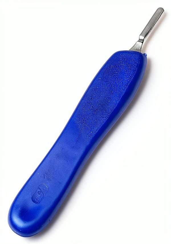 Scalpel Handle #5 Blue Stainless Steel G.S ONLINE STORE Surgical Tool-0