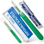 Sterile Disposable Scalpel SINOSHUOYUAN - Handle No.15-0