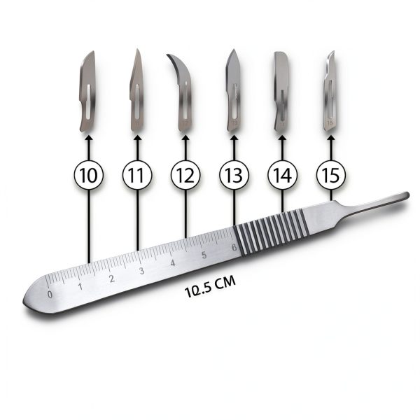 Bard Parker Autoclaveable Scalpel Handle German Steel No 3 Pack of 2-3