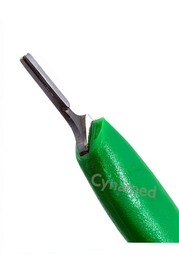 Scalpel Handle #3 Plastic Ergonomic Green WSI Surgical Instrument-3