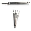 MyMed Scalpel Handle #3 Pack of 4 – Premium Rust‑Proof Stainless Steel-5