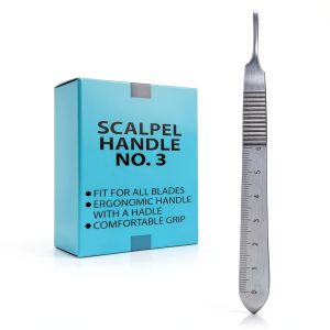 Bard Parker Autoclaveable Scalpel Handle German Steel No 3 Pack of 2-0