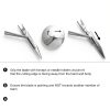 Scalpel Blades #11 & Handle #3 MyMed Steel Dermaplane Razor 15 Pack-4