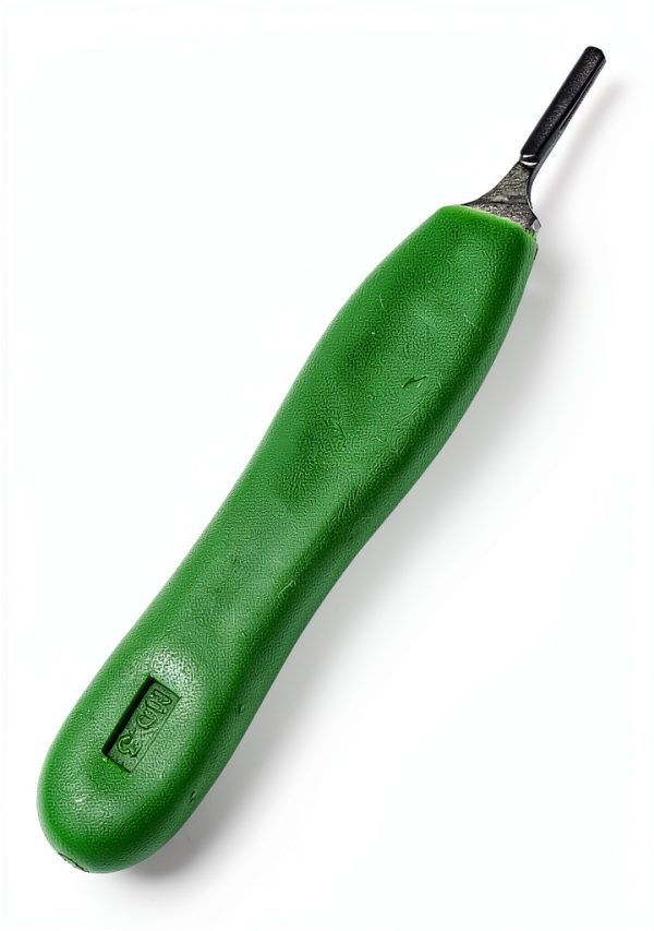 Scalpel Handle #3 Plastic Ergonomic Green WSI Surgical Instrument-4