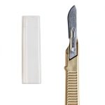 Dynarex Medi-Cut Scalpels #10 Grey Stainless Blade with Guard-0