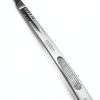 Scalpel Handle #4L Long Handle Fits Blades No. 20, 21, 22, 23, 24 and 25 - Stainless Steel (1 Piece)-0